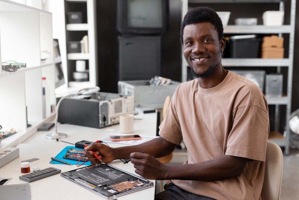This guide will walk you through how to start a mobile phone repair business in Nigeria. You don’t need to be a tech genius or have years of experience to begin. With the right skills, simple tools, and clear direction, you can start small and grow fast.