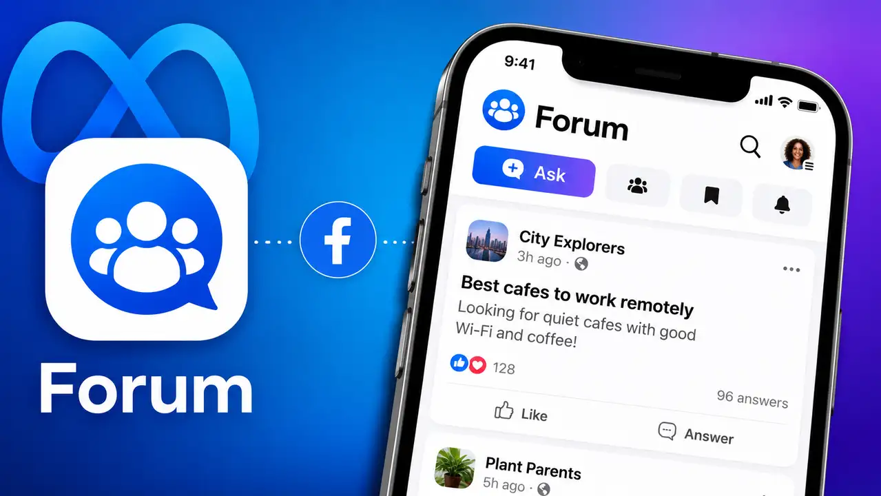 Meta has quietly launched a new app called Forum, and many people are already calling it Facebook’s answer to Reddit. The app is built mainly for Facebook Groups and focuses on discussions, questions, opinions, and community conversations. Instead of filling your screen with random videos, celebrity posts, and sponsored content, Forum is designed to help users focus more on discussions inside groups.